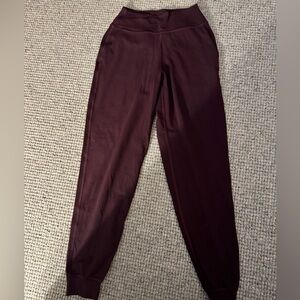 Lululemon align jogger dark plum size 2 regular